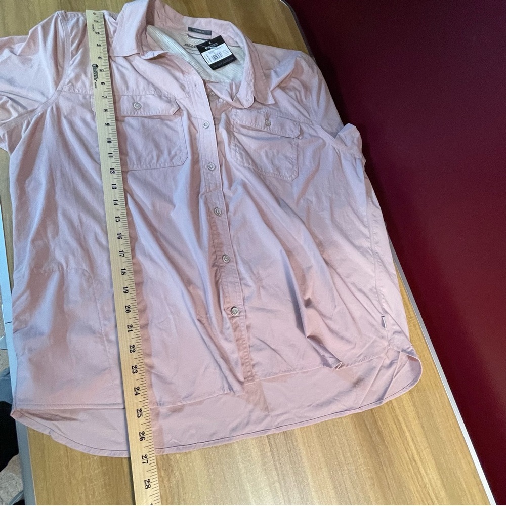 Eddie Bauer Pink Casual Button Down Shirt - Picture 8 of 8